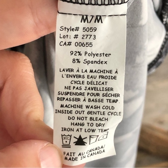 REITMANS Size Med Black/ White Dress - Picture 6 of 8